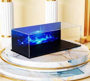 Vetrina <span class=keywords><strong>per</strong></span> collezione di modelli di auto in acrilico eco-friendly con copertura antipolvere <span class=keywords><strong>per</strong></span> <span class=keywords><strong>Plexiglass</strong></span> protegge da polvere e odori <span class=keywords><strong>per</strong></span> Show - Product Image 2