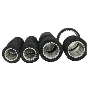 Tuyaux en caoutchouc céramique noir ultra-résistants à l'usure avec doublures flexibles, découpe et traitement personnalisables, fil d'acier renforcé - Product Image 3