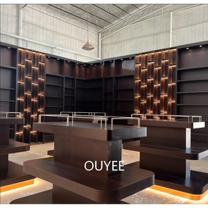 Muebles de Exhibición para Tienda de Tabaco Personalizables por el Fabricante, Arte Mural, Estante para Cachimbas para Club de Fumadores - Product Image 5