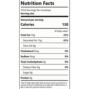 <span class=keywords><strong>Olio</strong></span> <span class=keywords><strong>di</strong></span> <span class=keywords><strong>Cocco</strong></span> Extra Vergine Puro Biologico Spremuto a Freddo per Capelli, Pelle e Cucina con Sapore Fresco - Product Image 2