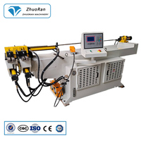 Fournisseur chinois Machine à cintrer les tuyaux en acier inoxydable hydraulique électrique Cintreuse de tubes en cuivre à effet de serre avec composant moteur central