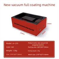 NOUVELLE Machine de revêtement automatique sous vide pour films de protection de téléphones portables, machine de laminage et d'enveloppement à couverture intégrale pour films arrière à changement de couleur