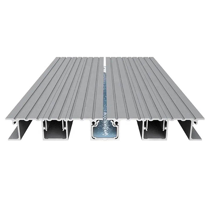 Xingqiu Aluminium Weit verbreitet Umwelt freundliche Aluminium Outdoor Garten/Dock/Schwimmbad Decking Holzböden