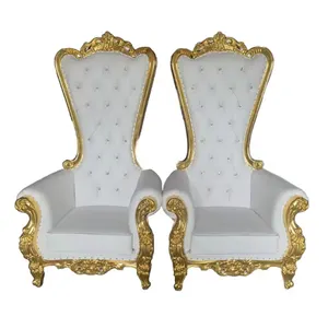 Factory Wholesale Luxury High Back Cheap Leathers Wedding wedding chairs events