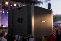 Speaker Line Array GEHR GL-10, Sistem Audio Profesional 10 inci, 250W RMS, untuk Panggung Konser Luar Ruangan dengan Power Amplifier