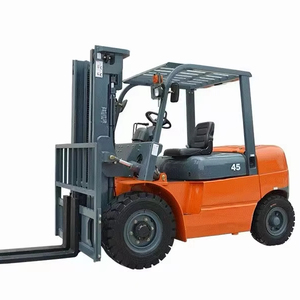 Carretilla elevadora diésel HSLLIFT 2025 de <span class=keywords><strong>5</strong></span> toneladas, 3000KG de capacidad, motor EPA Euro <span class=keywords><strong>5</strong></span>, emisiones, 4500mm, accesorio para carretilla elevadora con mástil de contenedor - Product Image 1