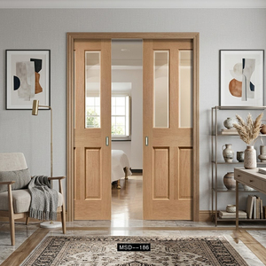 <span class=keywords><strong>Porte</strong></span> <span class=keywords><strong>coulissante</strong></span> encastrée en bois massif <span class=keywords><strong>de</strong></span> chêne naturel, <span class=keywords><strong>porte</strong></span> <span class=keywords><strong>coulissante</strong></span> intérieure encastrée sur mesure - Product Image 4