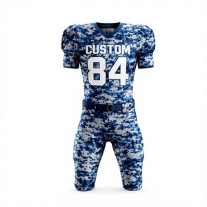 Uniforme de Fútbol Americano 100% Poliéster Ligero, Duradero y Transpirable, Perfecto para Uniformes de Equipo y Campamentos de Entrenamiento - Product Image 2
