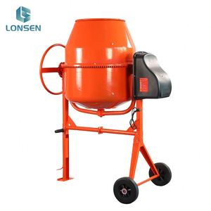 Mezcladora de Concreto Eléctrica Móvil de Acero, 70L-280L, Operación Manual, Alta Eficiencia, Productividad de 3M/H para Pequeñas Construcciones - Product Image 5