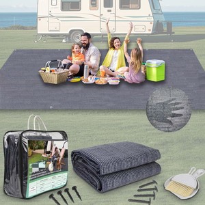 Tapis de <span class=keywords><strong>camping</strong></span> 500x250 cm, tapis de sol pour auvent, tapis en plastique, filets imperméables, drap de sol, tapis de <span class=keywords><strong>camping</strong></span>, tapis d'auvent pour tente de <span class=keywords><strong>camping</strong></span> - Product Image 1