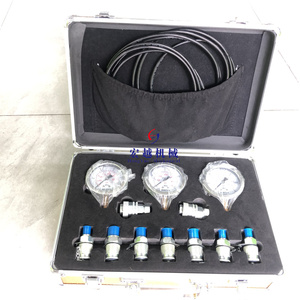 3ゲージ圧力テストキット掘削機付き油圧ゲージ - Product Image 1