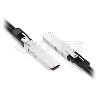Kabel Twinax Tembaga Aktif QSFP-DD 800Gbps 3m Interkoneksi Kepadatan Tinggi untuk Pusat Data LAN/LAN Nirkabel 5G