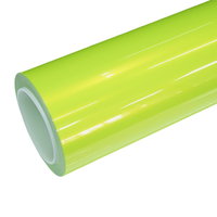 TPU anti-rayures rêveur Fluorescent jaune voiture Wrap brillant voiture peinture Film de Protection auto-guérison corps automobile changement de couleur