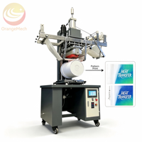 Imprimante à transfert thermique ORME Pail, machine de marquage à chaud pneumatique pour l'impression sur seaux en plastique ronds