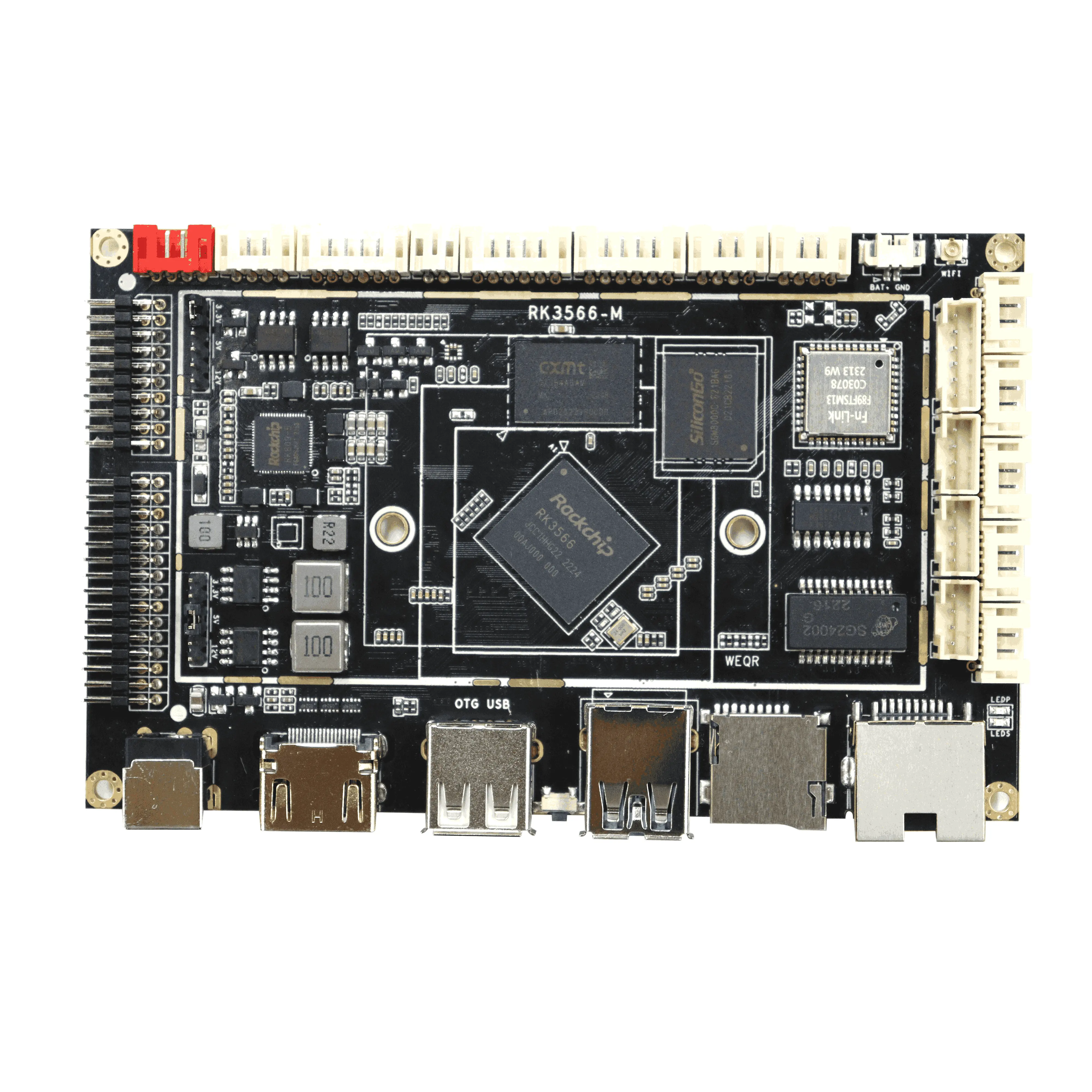 Rk3566 Bo mạch chủ có thể được tùy chỉnh để Android Linux giành chiến thắng Bo mạch chủ 4GB và 32GB hoặc khác LVDS mipi hoặc EDP giao diện