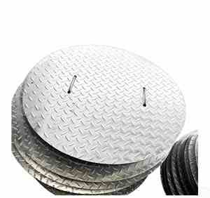 Plaque de recouvrement en treillis soudé en acier galvanisé pour gabion |   Plaque antidérapante - Product Image 3