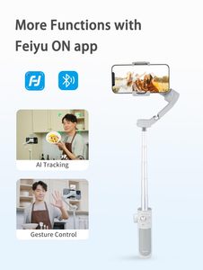 Estabilizador de Gimbal para Teléfono Inteligente de 3 Ejes Feiyutech Vb4, Poste Telescópico Incorporado, Seguimiento de Rostro/Objeto con IA, con Trípode, <span class=keywords><strong>Vimble</strong></span> 4 - Product Image 4