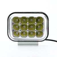 Système d'éclairage universel pour moto 20W, phares LED étanches IP67, lampe de travail LED pour camion, position avant