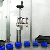 LIENM Machine de remplissage et de capsulage rotative de bouteilles en verre de bureau pour crèmes cosmétiques liquides Machine de remplissage et de capsulage