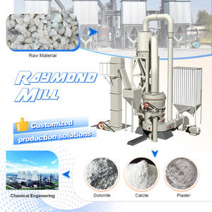 Machine de fabrication de poudre de gypse haute capacité, broyeur Raymond, prix usine - Product Image 1