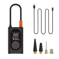 2025 sans fil numérique 19mm 150psi gonfleur de pneu 4000mAh ABS pompe à compresseur d'air électrique