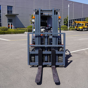 4Ton Forklift Diesel baru dengan penggerak 4 roda Forklift semua medan untuk penggunaan pertanian mesin pengiriman gratis sebagai komponen inti - Product Image 3