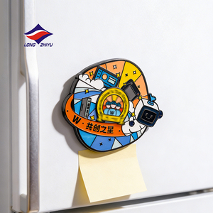 Imán para Refrigerador de Aleación de Zinc con Logotipo Personalizado, Fabricación Directa de Fábrica Longzhiyu con 20 Años de Experiencia, Regalos Promocionales Empresariales - Product Image 1