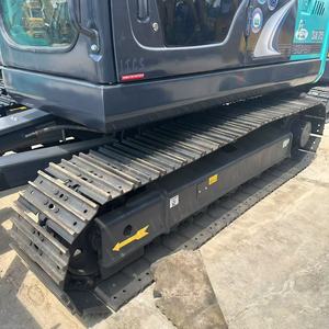 Excavatrice Kobelco SK75 d'occasion, d'origine japonaise, 7,5 tonnes, petite excavatrice haute performance pour le creusement, en bon état - Product Image 4