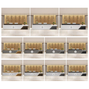 Moderno <span class=keywords><strong>Bar</strong></span> mobili alla moda Custom nuovo Design LED tavolo in legno chiaro ristorante <span class=keywords><strong>bancone</strong></span> di personalizzazione - Product Image 4