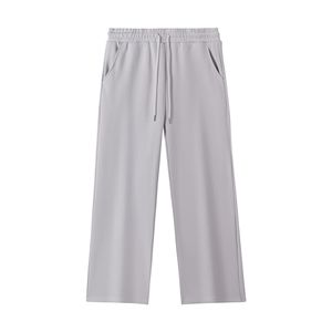 <span class=keywords><strong>Pantalon</strong></span> de Survêtement Droite de Haute Qualité <span class=keywords><strong>en</strong></span> Gros avec Logo Personnalisé, Molleton Bouclette 420 Gsm, Cordon de Serrage <span class=keywords><strong>pour</strong></span> Hommes - Product Image 5