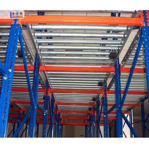 מערכת אחסון במחסן עם מדפי גלילים לזרימת קרטונים - Product Image 4