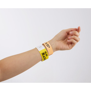 สายรัดข้อมือ Tyvek สีพื้นขนาด 25 มม. (1 นิ้ว) สำหรับงานอีเว้นท์และรักษาความปลอดภัย สามารถเขียนข้อความได้ ใช้งานง่าย - Product Image 1