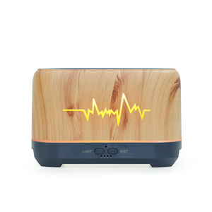 Diffuseur d'arômes Creative Flame avec lumière à effet battement de cœur, humidificateur portable USB 0,5L pour bureau et usage professionnel - Product Image 2