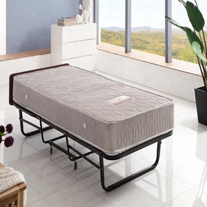Mueble de dormitorio moderno, <span class=keywords><strong>cama</strong></span> plegable individual de metal con <span class=keywords><strong>ruedas</strong></span> - Product Image 1