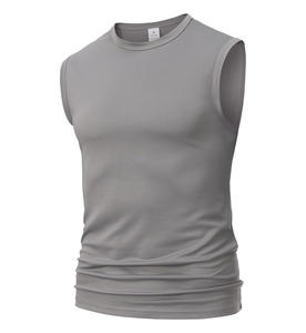 Camisetas sin Mangas para <span class=keywords><strong>Hombre</strong></span>, al por Mayor, con Estampados Personalizados, Transpirables, Suaves, Cómodas, de Secado Rápido, MOQ Bajo - Product Image 4