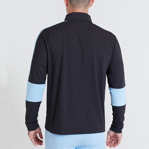 Sudadera de Golf sin Marca con Cierre de Cremallera de 1/4, Cuello Alto, Elástica, Ajuste Regular, ODM, Bordado, Ropa Deportiva - Product Image 6
