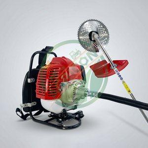 Nouvelle débroussailleuse à dos thermique Agricon GX-35 rouge en acier inoxydable avec 8 accessoires pour l'agriculture et l'aménagement paysager - Product Image 2