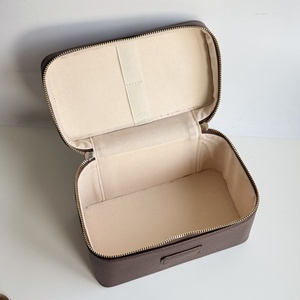 <span class=keywords><strong>Trousse</strong></span> <span class=keywords><strong>de</strong></span> Maquillage en Cuir PU Personnalisable avec Logo, Organisateur Cosmétique <span class=keywords><strong>de</strong></span> Voyage, <span class=keywords><strong>Trousse</strong></span> <span class=keywords><strong>de</strong></span> <span class=keywords><strong>Toilette</strong></span> avec Séparateurs Amovibles, Vente en Gros - Product Image 2