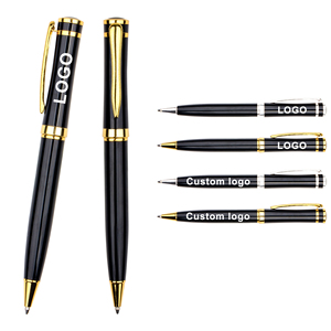 <b>Novelty</b> Steel Promotional Luxury Quality Manufactures Business Metal Ballpoint <b>Pens</b> With Custom Printed Logo Brand Gifts - Product Image 1
