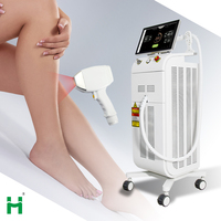 Équipement de salon en promotion, appareil à haute puissance, laser diode à 4 longueurs d'onde pour l'épilation et la régénération de la peau