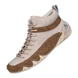 Stivali Alti da <span class=keywords><strong>Uomo</strong></span> per l'Autunno e l'Inverno, Caldi, Casual, Traspiranti, Antiscivolo, con Tomaia in Microfibra e Suola in Gomma - Product Image 5