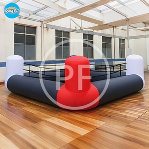 Anillos <span class=keywords><strong>de</strong></span> boxeo inflables para adultos, juego <span class=keywords><strong>de</strong></span> lucha portátil con logotipo personalizado al por mayor - Product Image 3