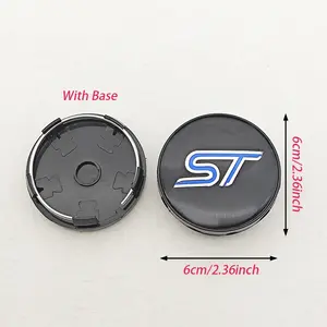 Tapas Centrales Personalizadas para Ruedas de Coche de 60 mm de ABS para BMW, Audi, Mercedes, VW, Ford, Jeep, Toyota, Nissan, Honda, <span class=keywords><strong>Hyundai</strong></span>, Kia, Mazda, Land Rover, Lexus - Product Image 4