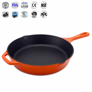 Bán buôn gang men chảo Chảo không dính chảo Chảo không tráng với cảm ứng tương thích Nhà hàng sử dụng nhà - Product Image 2