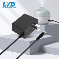 Fuente de Alimentación de Pared de 12W, 48V0.25A, Adaptador de Corriente Inteligente para Electrodomésticos Pequeños, Certificación CE, UKCA, FCC, ROHS