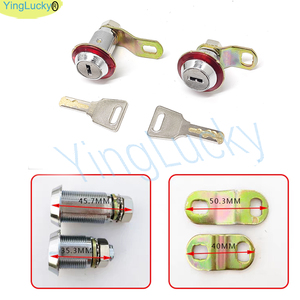 Pièces de serrure de porte de borne d'arcade 35 mm 45 mm, outil de boîte à monnaie anglaise pour boîte <span class=keywords><strong>aux</strong></span> <span class=keywords><strong>lettres</strong></span> et borne d'arcade à pièces - Product Image 5