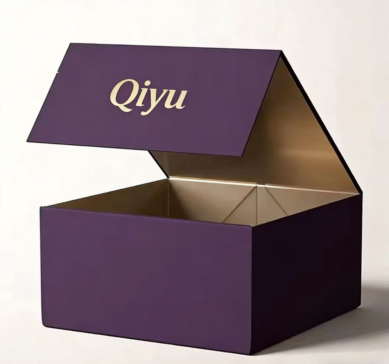 Custom Flip-top Waterproof Paper Boxes Portable Gift Box Sturdy Packaging Boxes with Magnet Lid