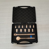 Ensemble d'outils anti-étincelles en cuivre béryllium de marque Oak, 13 pièces, adapté à divers domaines, haute sécurité et configuration complète