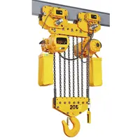 VISION cheapest polipasto electrico 1 ton electric chain hoist with traveling trolley and pendant control