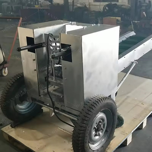 Peladora automática de cáscara de coco marrón, máquina de eliminación de cáscara de coco, máquina peladora de cáscara de coco con cinta transportadora - Product Image 6